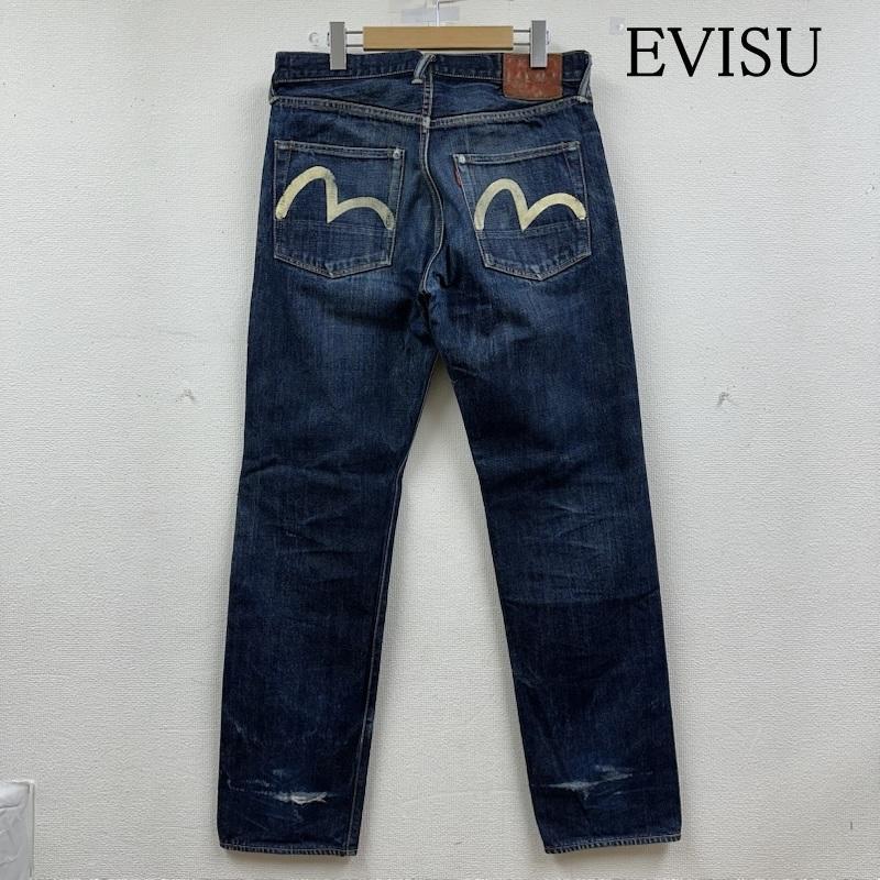 エヴィス　EVISU No.2 デニムパンツ　34×35 セルビッチジーンズ エヴィス 2000 No.2 カモメ プリント レギュラー セルビッチ デニム