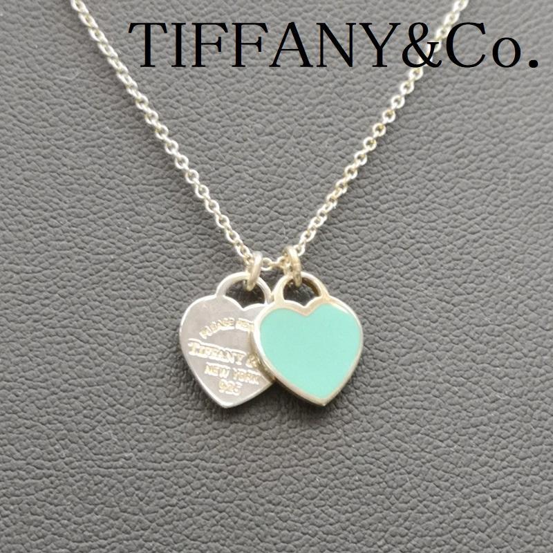 ティファニー リターン トゥ ダブルハート シルバー ネックレス