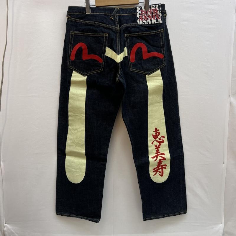 エヴィス 20周年記念 大黒 カモメ 刺繍 デニムパンツ 36インチ