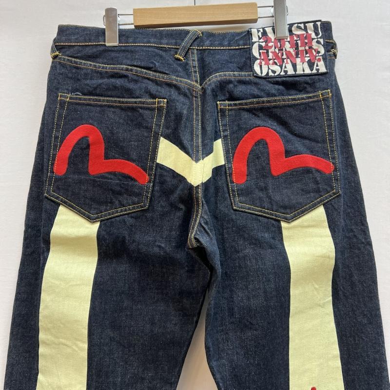 エヴィス 20周年記念 大黒 カモメ 刺繍 デニムパンツ 36インチ