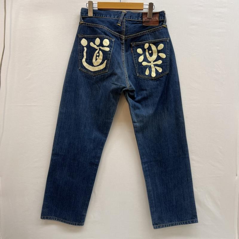 ボットーネ　EBISU刺繍デニムジーンズ 34　他 エビス赤い刺繍 デニムジーンズ