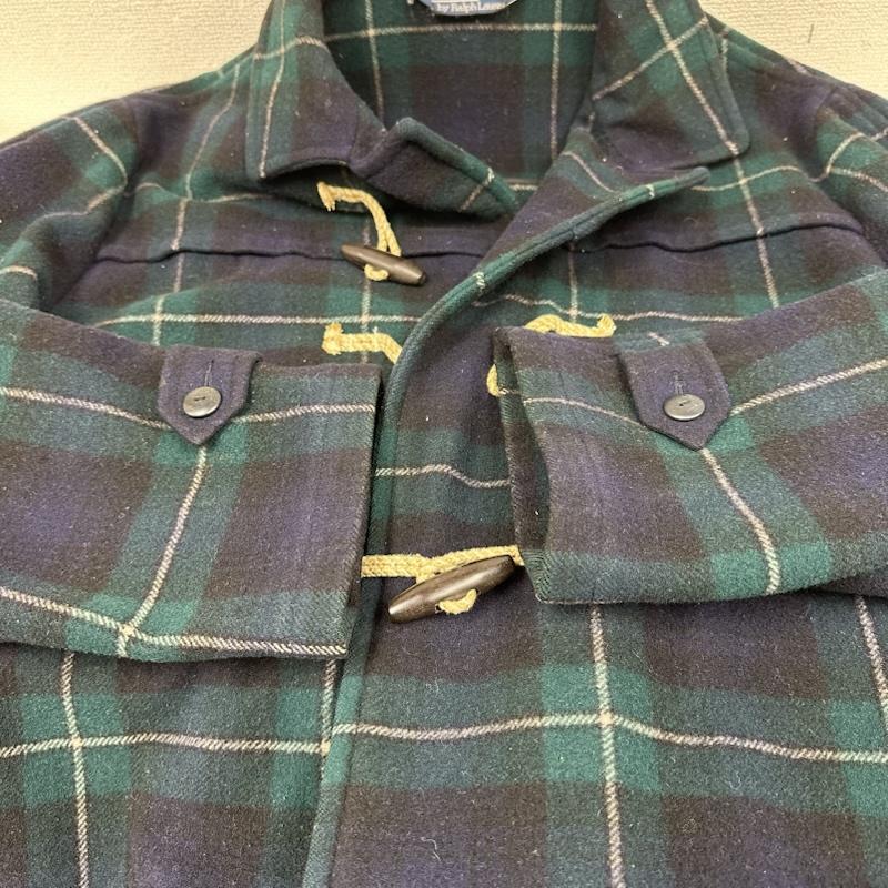 ポロラルフローレン 90s タイ製 三角タグ ブラックウォッチ チェック