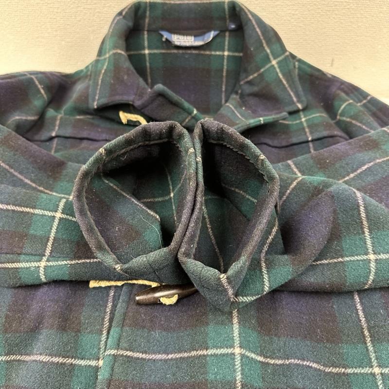 ポロラルフローレン 90s タイ製 三角タグ ブラックウォッチ チェック