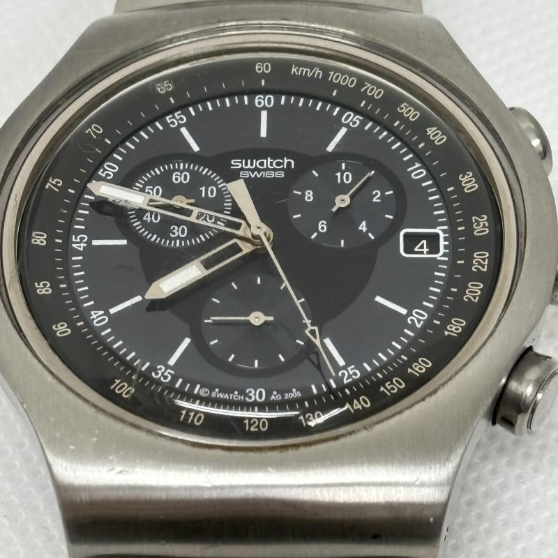 スウォッチ 腕時計 swatch Irony Chrono THE MOONSCOPE クロノ