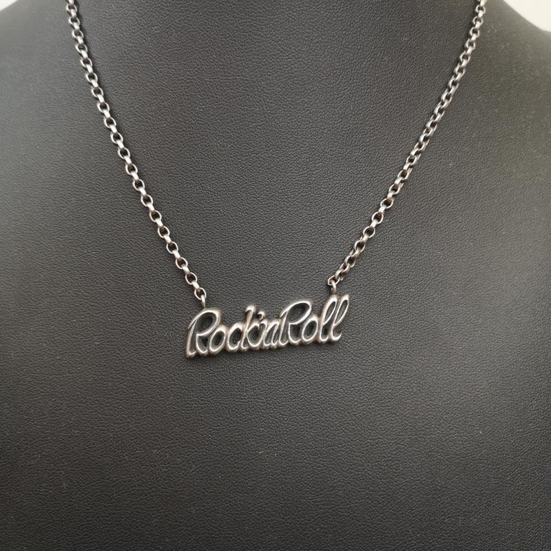 ガルニ ROCK'NROLL ロックンロール シルバー ネックレス - 50150159