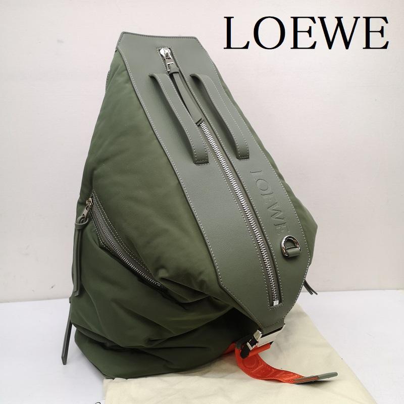 本日価格限定！LOEWE 21SS/コンバーチブル/リュック ロエベ CONVERTIBLE BACKPACK コンバーチブル バックパック リュック