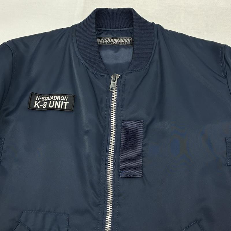 ネイバーフッド 90s 初期 K-9 UNIT ボンバー フライトジャケット MA-1