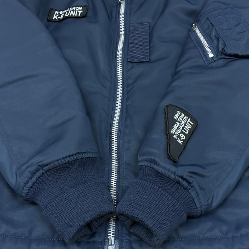 ネイバーフッド 90s 初期 K-9 UNIT ボンバー フライトジャケット MA-1