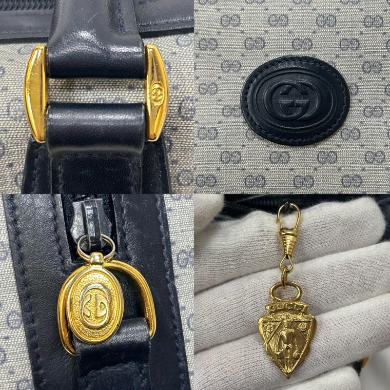 GUCCI（グッチ） オールドグッチ マイクロGG GG柄 ミニボストンバッグ