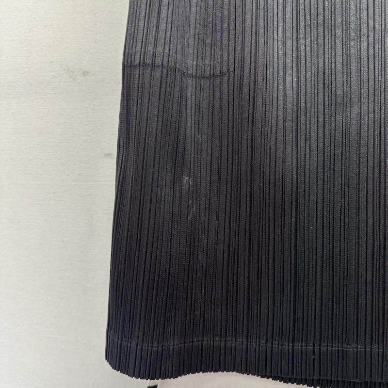 プリーツプリーズ ISSEY MIYAKE サイド ライン プリーツ スカート PP01