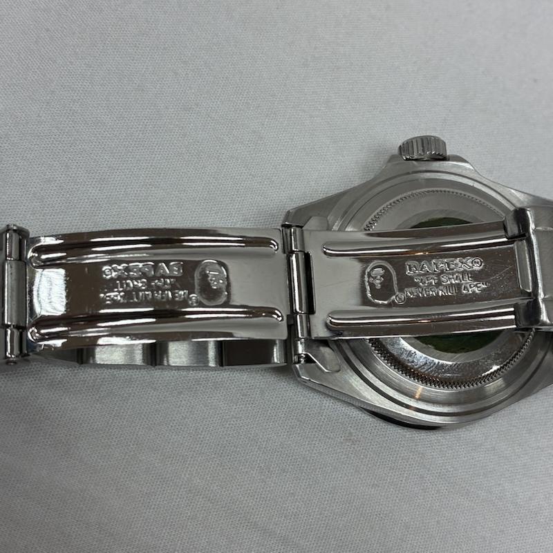 BAPEX 自動巻き時計 エクスプローラー A BATHING APE（アベイシングエイプ） BAPEX エクスプローラー 自動