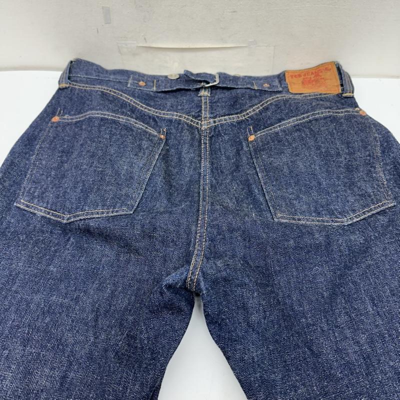 古着 TCB JEANS 20s 1922 モデル シンチバック ボタンフライ デニム