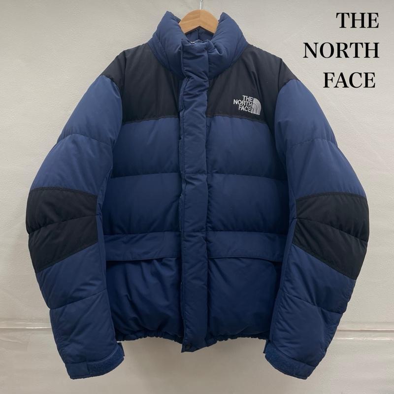 ザノースフェイス ダウン ジャケット 2トーン ロゴ 刺繍 XL 50150443