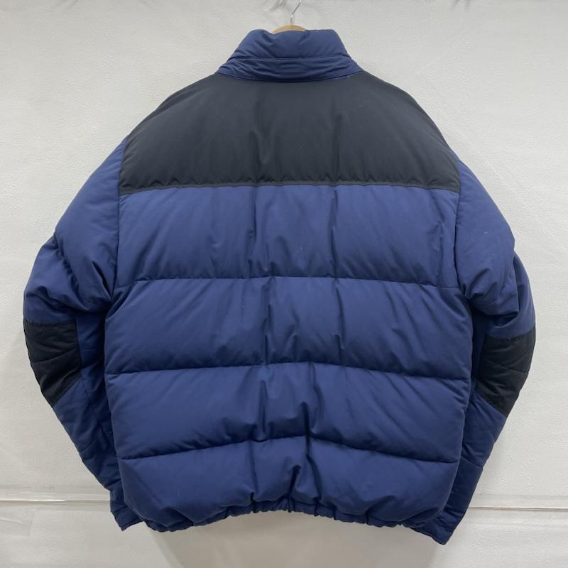 ザノースフェイス ダウン ジャケット 2トーン ロゴ 刺繍 XL 50150443