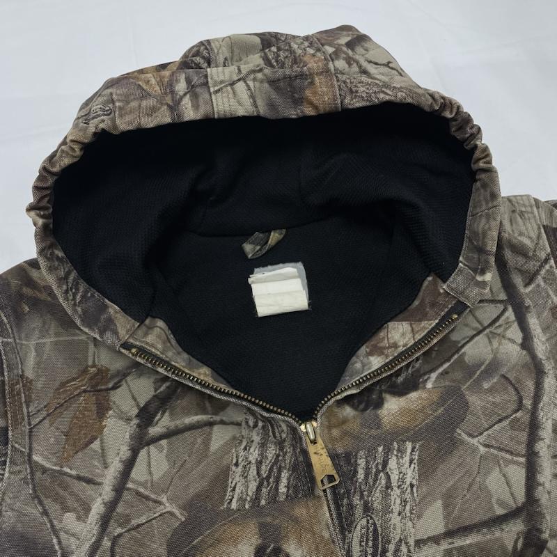 カーハート リアルツリー カモ アクティブジャケット パーカー ダック