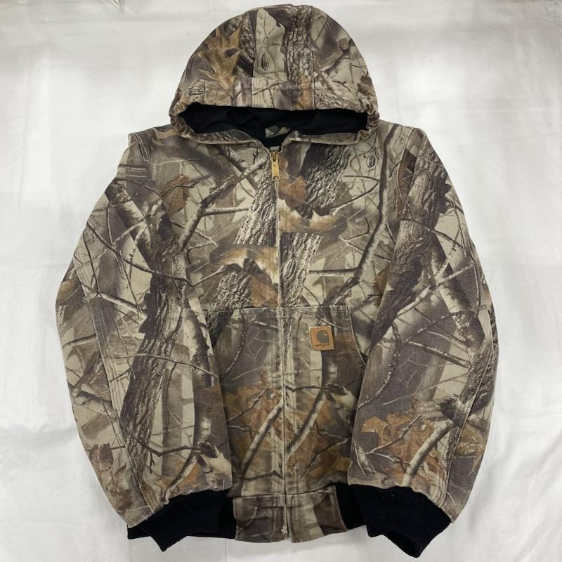 カーハート　リアルツリー　アクティブジャケット カーハート リアルツリー カモ アクティブジャケット パーカー ダック