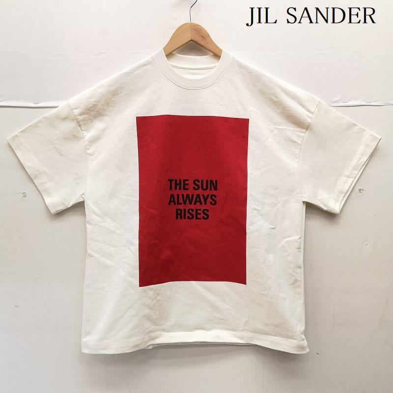 ジルサンダー THE SUN ALWAYS RISES プリント 半袖 Tシャツ JSMS707043 
