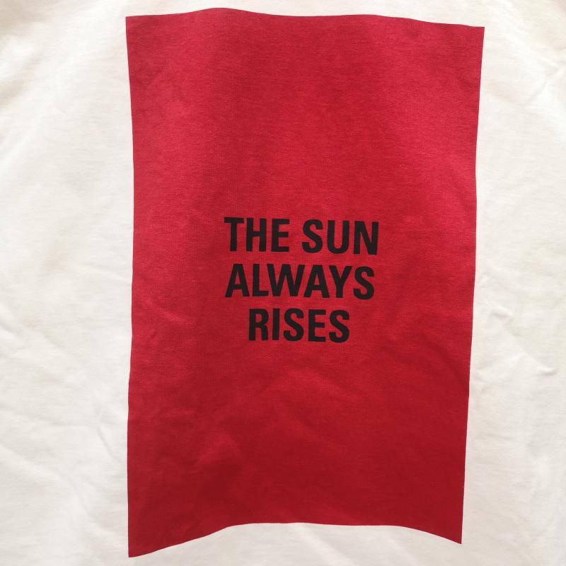 ジルサンダー THE SUN ALWAYS RISES プリント 半袖 Tシャツ JSMS707043
