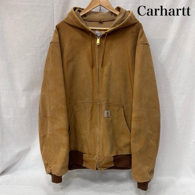 カーハート USA製 アクティブジャケット ブラウン XLサイズ J131BRN XL