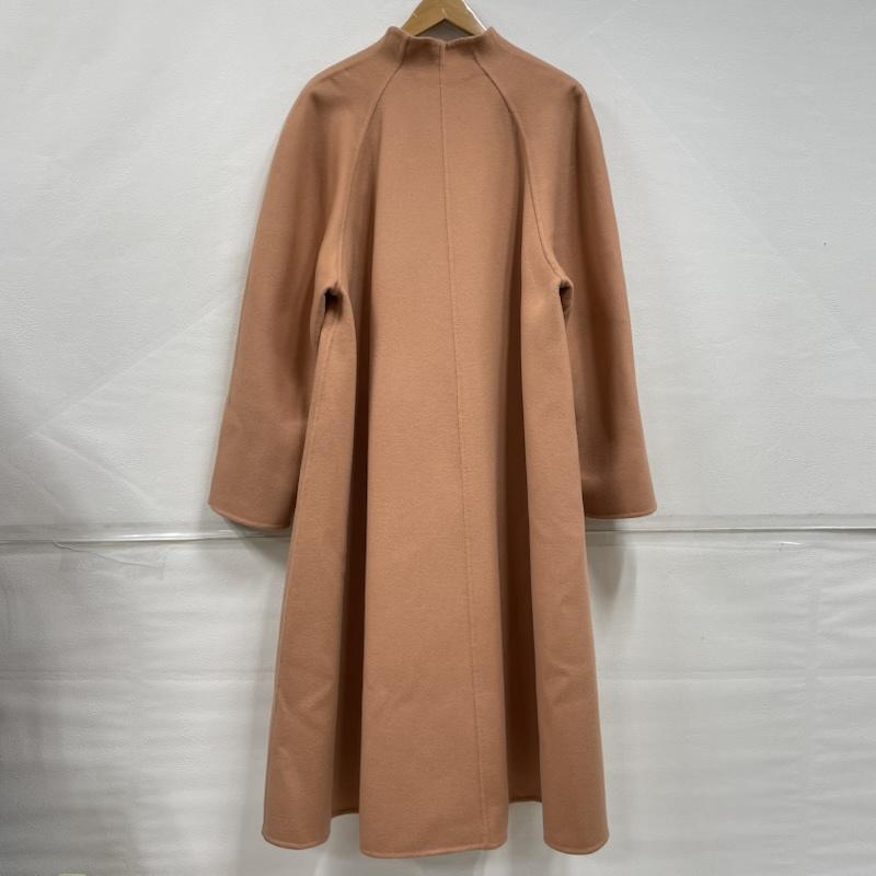 グッチ ウール カシミヤ ロング コート Aライン イタリア製 40 50150599 50150599の画像