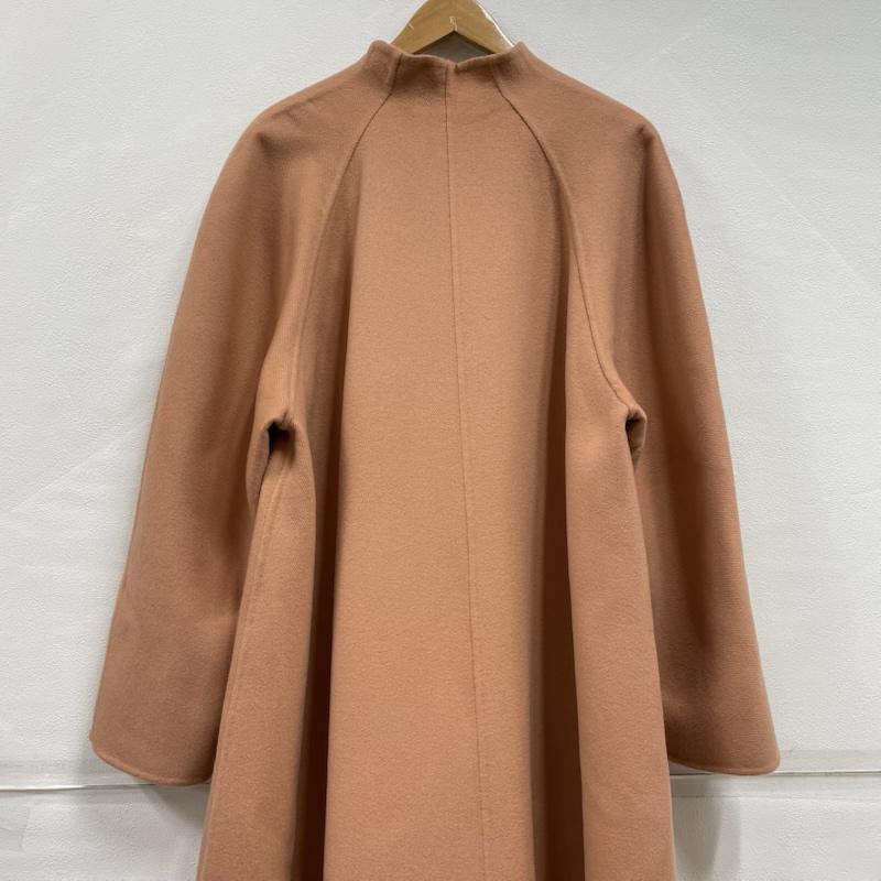 グッチ ウール カシミヤ ロング コート Aライン イタリア製 40 50150599 50150599の画像