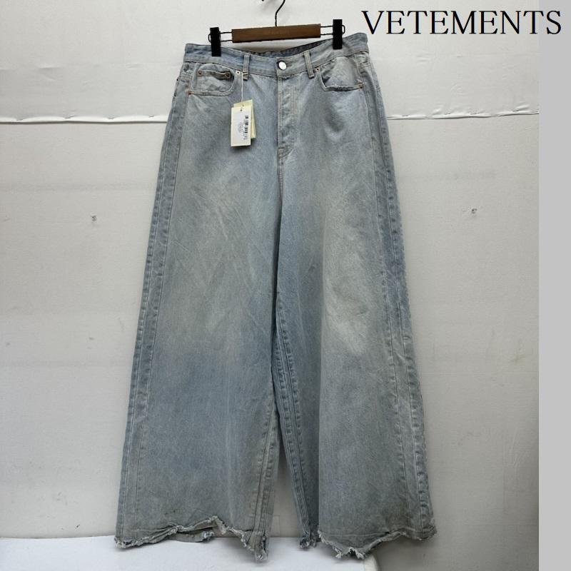 ヴェトモン 24SS BIG SHAPE DENIM PANTS ビッグ シェイプ ワイド