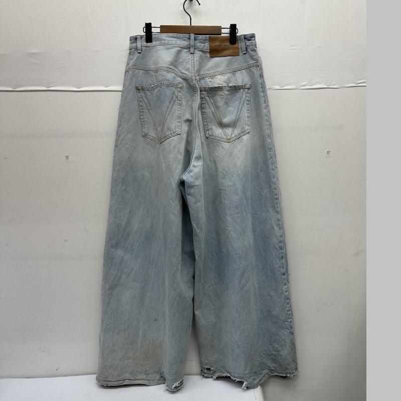 ヴェトモン 24SS BIG SHAPE DENIM PANTS ビッグ シェイプ ワイド