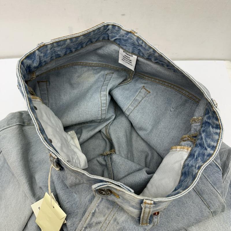 ヴェトモン 24SS BIG SHAPE DENIM PANTS ビッグ シェイプ ワイド