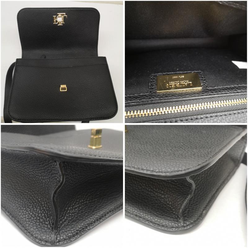 ローレンラルフローレン LRL レザー ショルダー バッグ ゴールド 金具