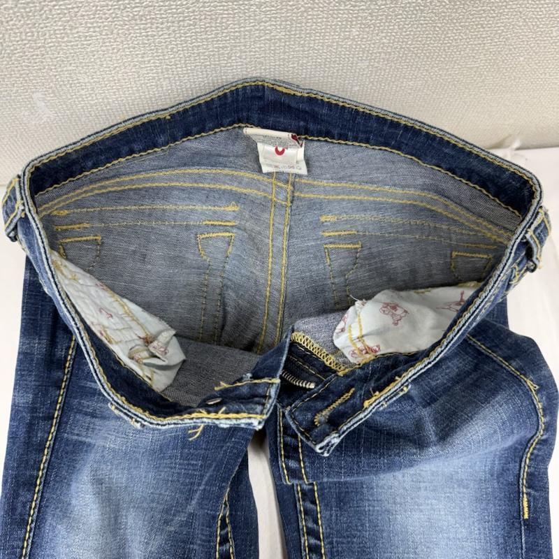 トゥルーレリジョン JOEY BIG T フレア パンツ ストーンボタン 25