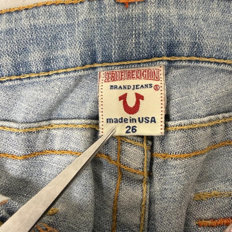 トゥルーレリジョン JOEY ブーツカット ラインストーン フレア デニム