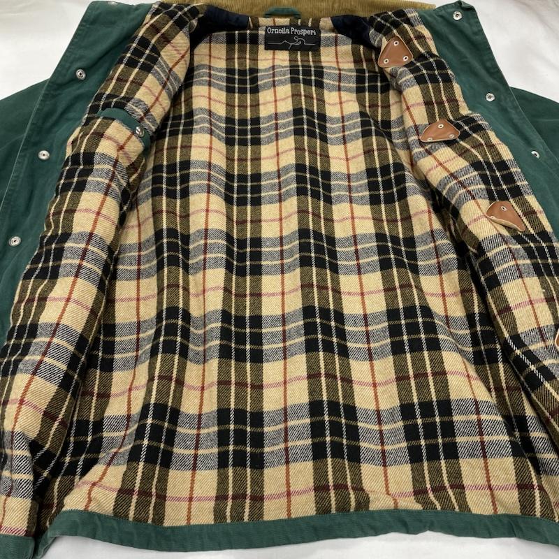 古着 Ornella Prosperi ファイヤーマン ジャケット コーデュロイカラー 