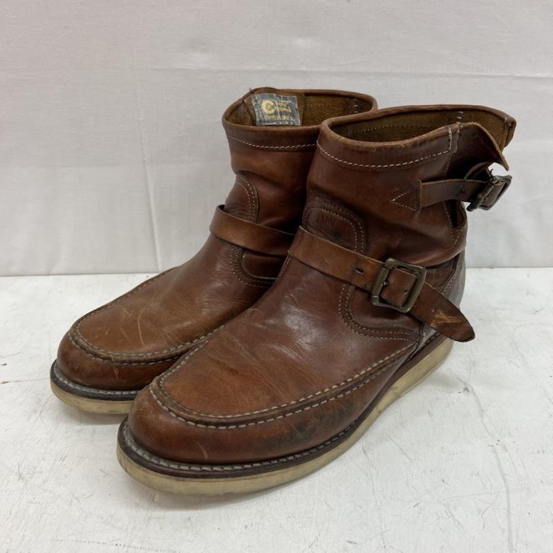 チペワ モックトゥ ショート エンジニアブーツ ワーク US：8.5