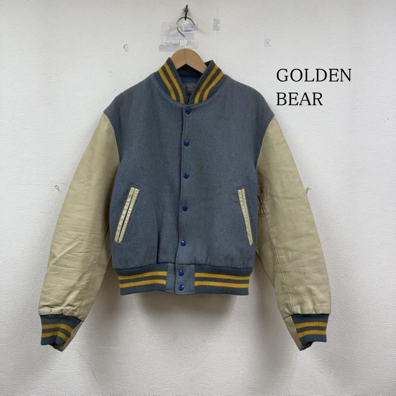 ゴールデンベア レザー スリーブ スタジャン USA製 Vintage L 50150900