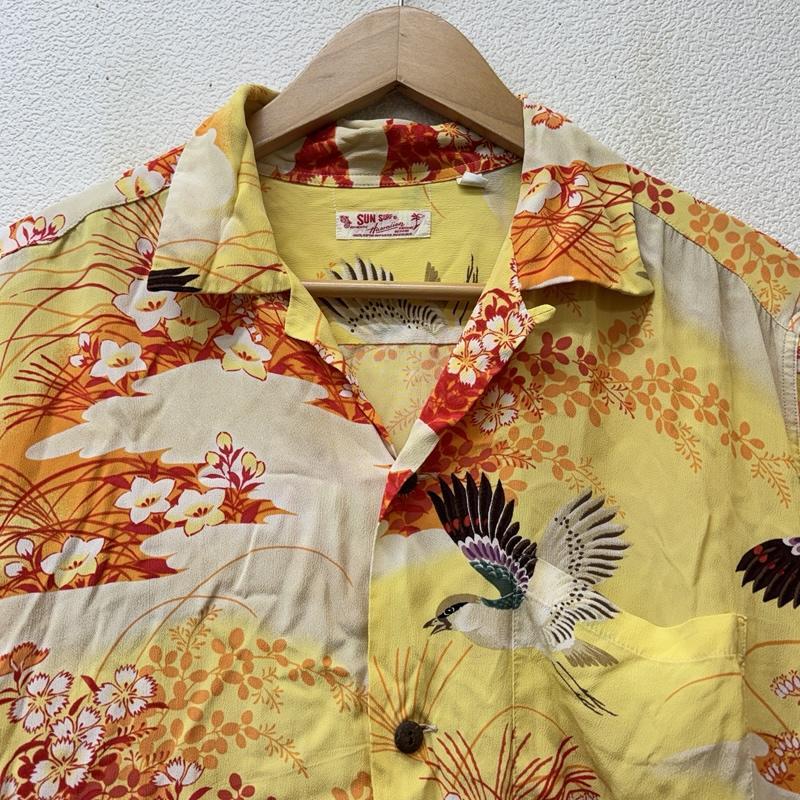 サンサーフ RAYON S/S ALOHA SHIRT アロハシャツ レーヨン SPARROW