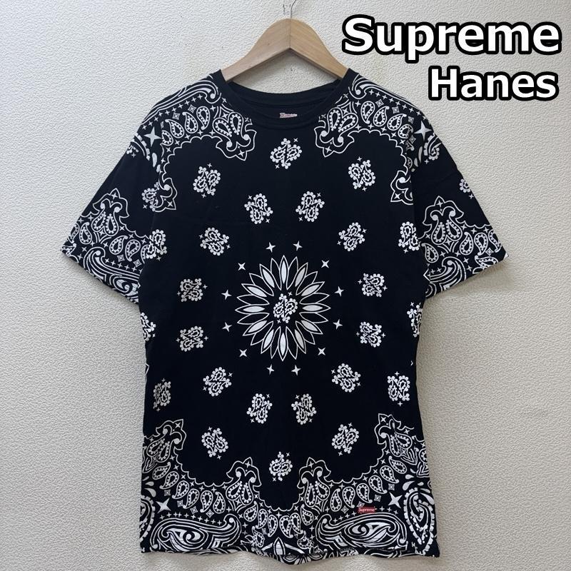 シュプリーム Hanes ヘインズ ボディ バンダナ柄 ペイズリー 総柄