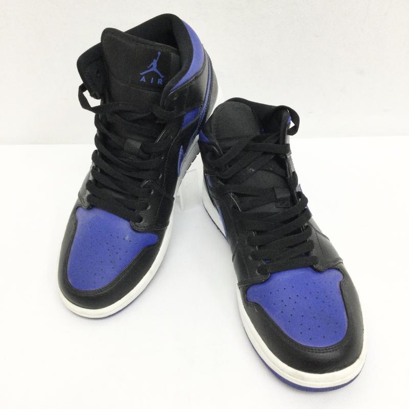 Nike Air Jordan 12 加水分解　26.5cm ナイキ NIKE AIR JORDAN 1 MID BLACK HYPER ROYAL-WHITE 554724-068
