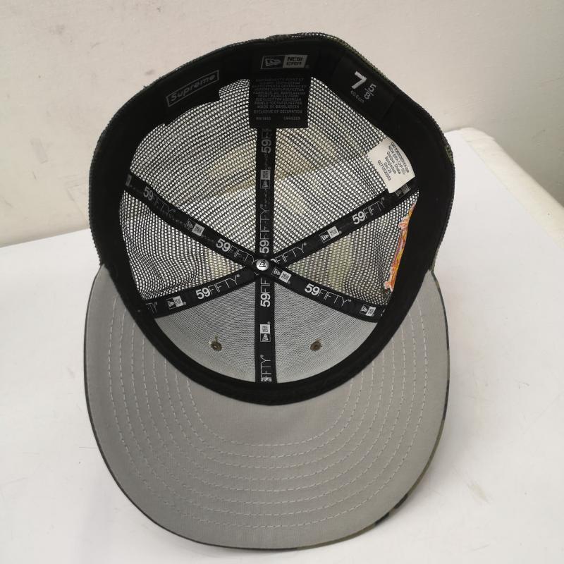 シュプリーム 24SS Box Logo Mesh Back New Era Woodland Camo