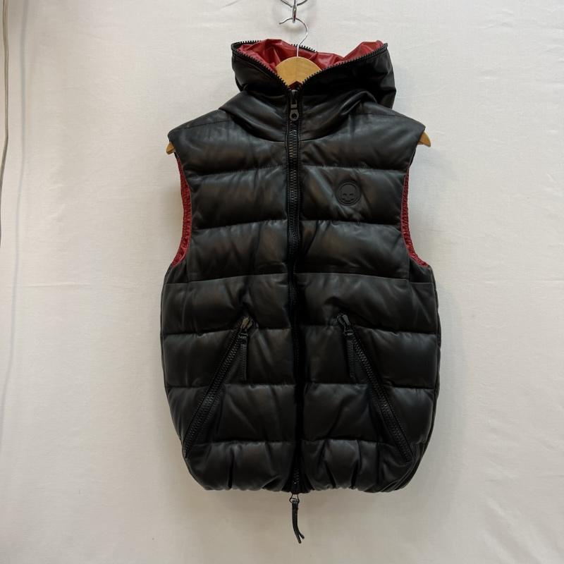 デュベティカ HYDROGEN ハイドロゲン スカルパッチ レザー ダウン