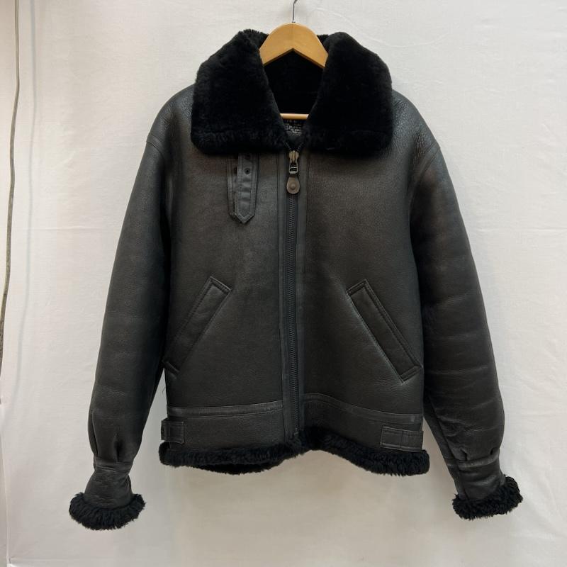 シープスキンフライトジャケット 38 TIPE B-3　フリーダムレザー フリーダム FREEDOM B-3フライトジャケット ムートン 38 ジップアップ