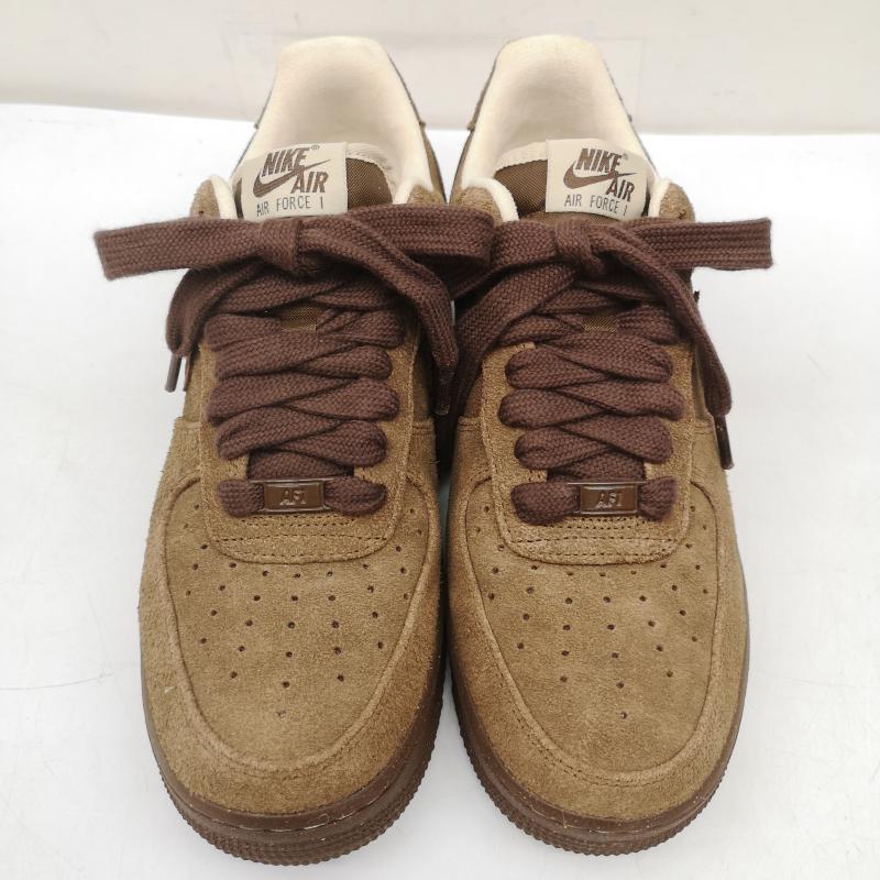 NIKE（ナイキ） AIR FORCE 1 LOW 07 FQ8901-259 SUEDE CACAO WOW