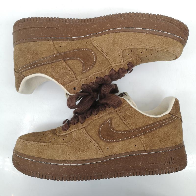 NIKE（ナイキ） AIR FORCE 1 LOW 07 FQ8901-259 SUEDE CACAO WOW