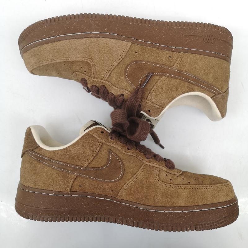 NIKE（ナイキ） AIR FORCE 1 LOW 07 FQ8901-259 SUEDE CACAO WOW