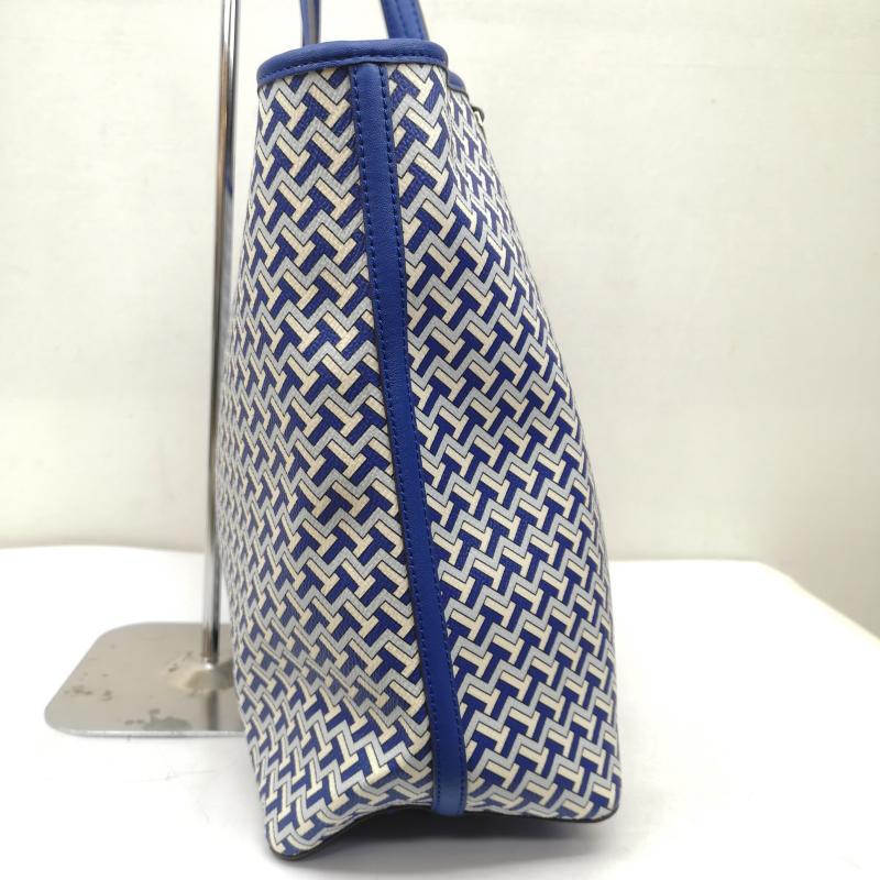 トリーバーチ ジェミニリンク 幾何学模様 PVC トートバッグ - 50151204