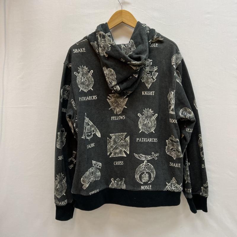 GANGSTERVILLE（ギャングスタービル） 総柄 フルジップ パーカー