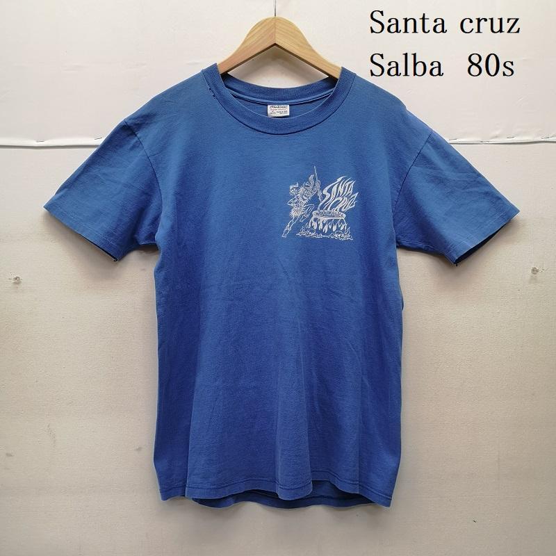 80s santacruz powell サンタクルーズ　パウエル　Tシャツ サンタクルーズ 80s Salba サルバ Tシャツ STEDMAN USA製 M 50151287