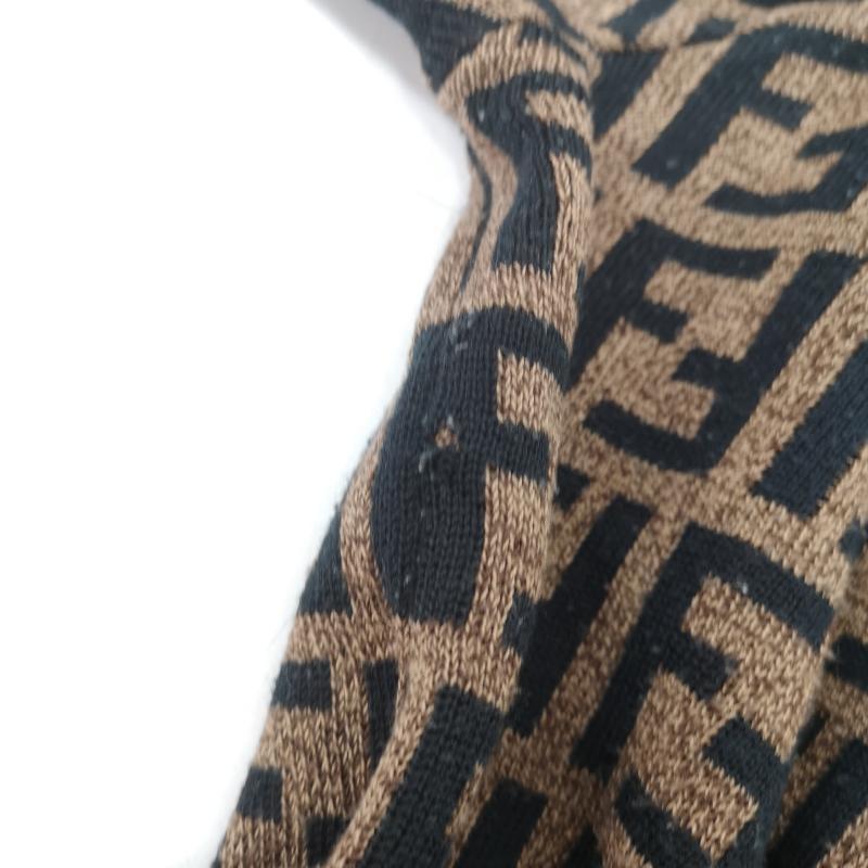 フェンディ オールド FF ロゴ ズッカ柄 ニット セーター 表記無し