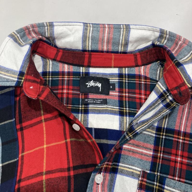 ステューシー コットン100% マドラスチェック クレイジーパターン