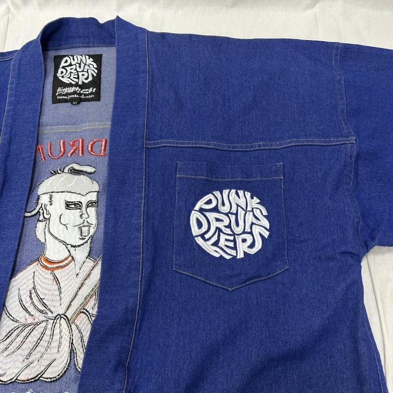 パンクドランカーズ 聖徳太子デニムはんてん 刺繍 XL 50151388 