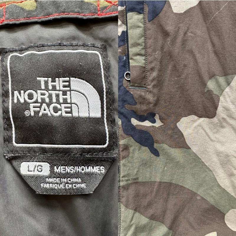 ザノースフェイス Q THREE JACKET MA-1 中綿 ジャケット カモフラ